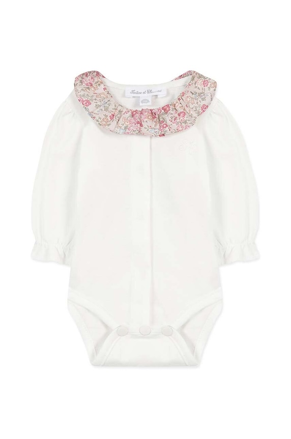 Tartine et Chocolat body din bumbac pentru bebelusi TZ11030.80.86 alb AW24