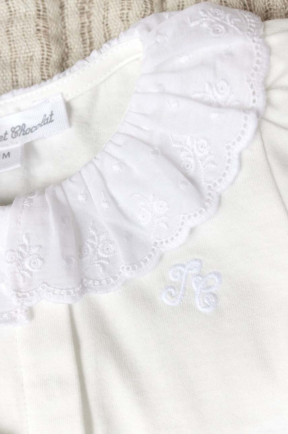 Pamučni bodi za bebe Tartine et Chocolat TZ11020 bijela