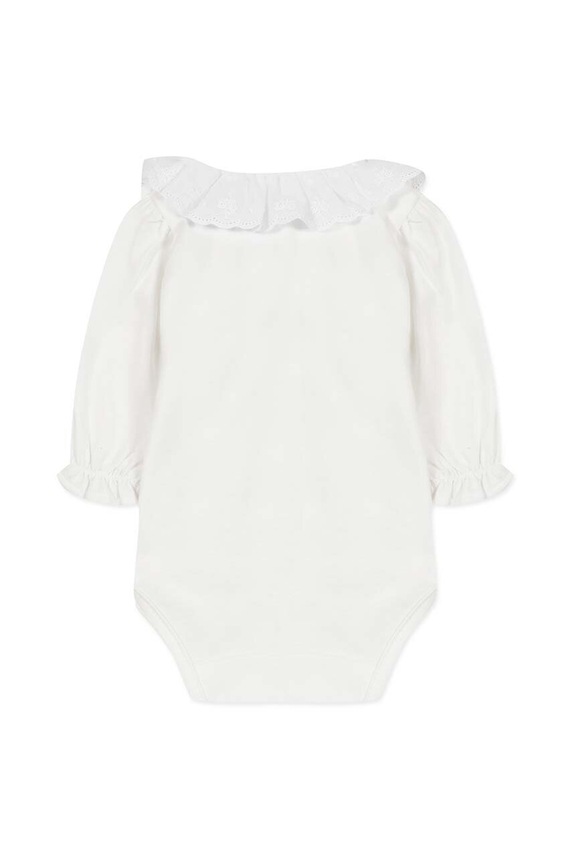 Djevojčice Pamučni bodi za bebe Tartine et Chocolat TZ11020 bijela