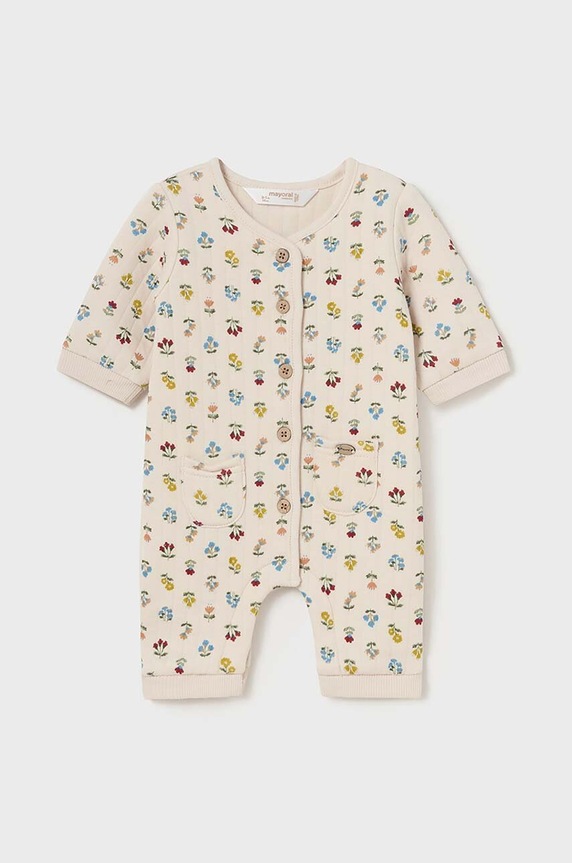 Mayoral Newborn rampers niemowlęcy Produkt niemowlęcy beżowy 2601.2Q.Newborn.9BYH