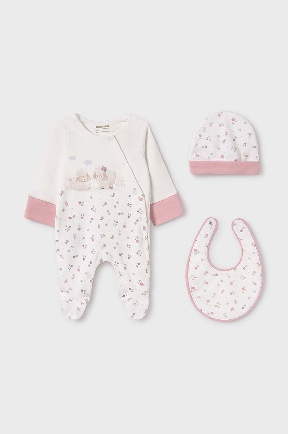 Mayoral Newborn śpioszki niemowlęce Produkt niemowlęcy różowy 9516.1E.Newborn.G.9BYH