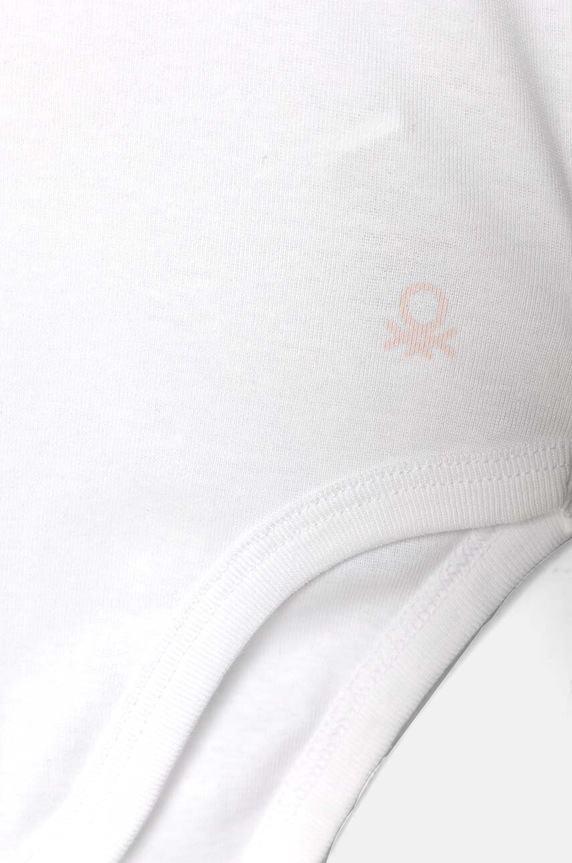 Βαμβακερά φορμάκια για μωρά United Colors of Benetton 3-pack 3GI70B079.G.W.Repropose ροζ