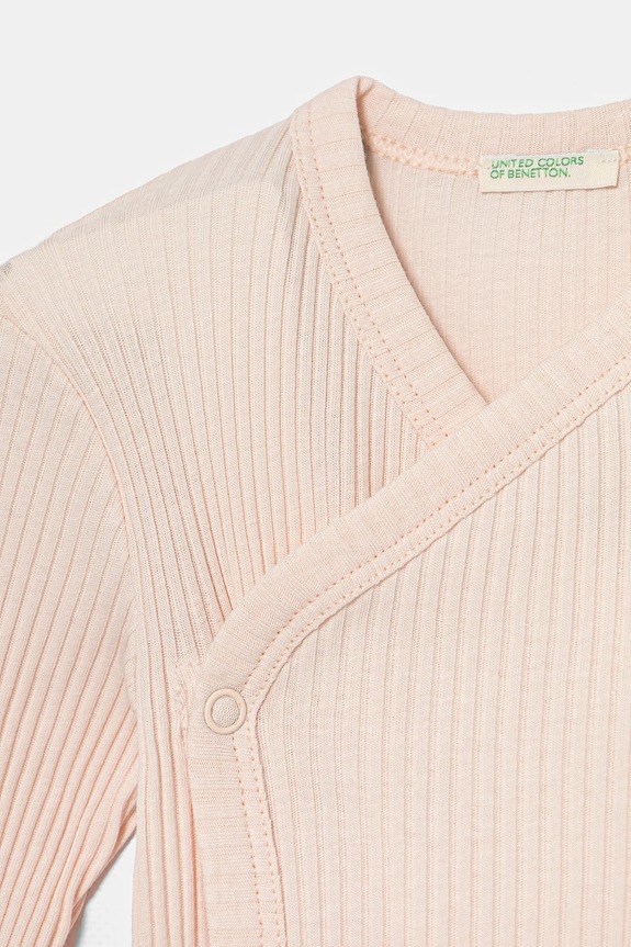 Pamučni bodi za bebe United Colors of Benetton 3-pack 3FMG0B00Q.G.W.Seasonal