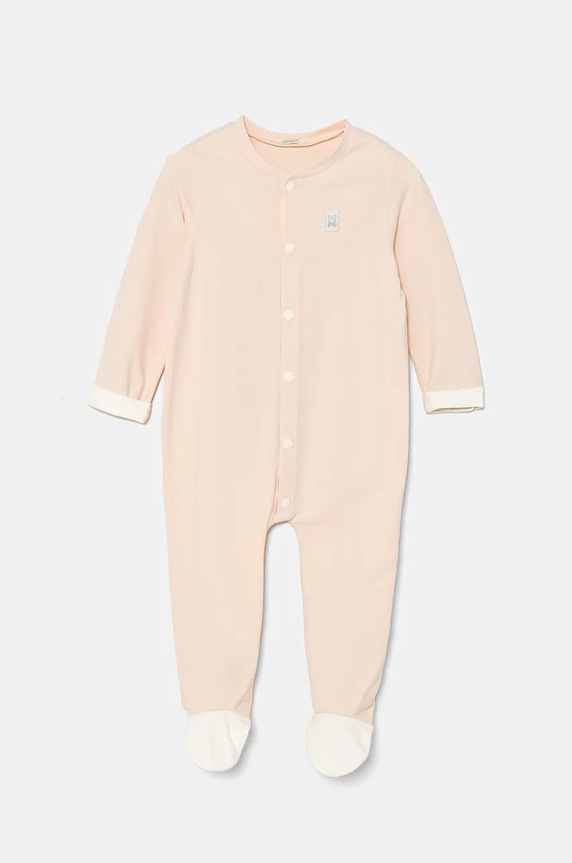 United Colors of Benetton śpioszki niemowlęce Produkt niemowlęcy różowy 3DKE0T01X.W.Seasonal