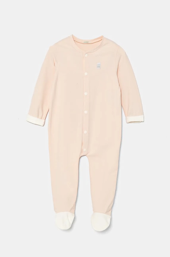 United Colors of Benetton śpioszki niemowlęce Produkt niemowlęcy różowy 3DKE0T01X.W.Seasonal