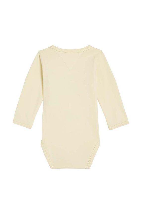 Tommy Hilfiger body niemowlęce KN0KN01867.9BYH żółty AW24
