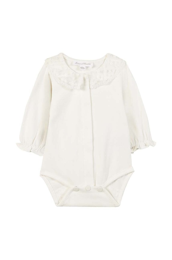 Kojenecké body Tartine et Chocolat TZ11050 bílá AW24