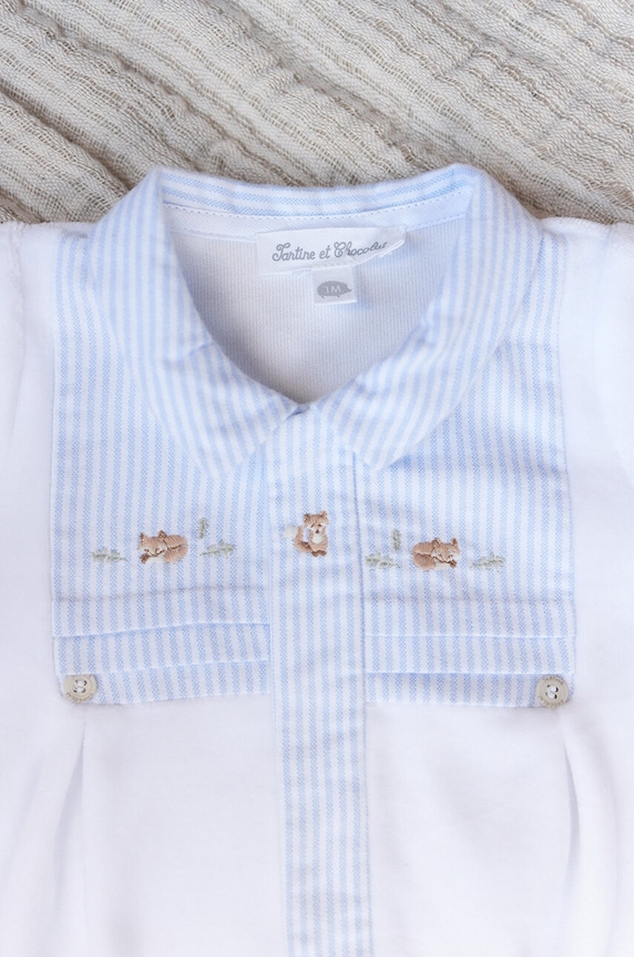 Tartine et Chocolat rampers niemowlęcy TZ54120 biały