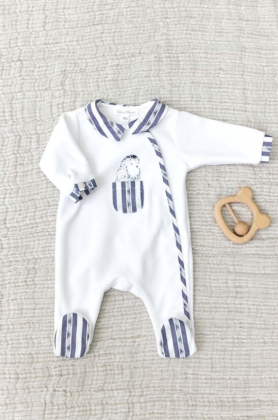 Tartine et Chocolat costum bebe bleumarin TZ54060