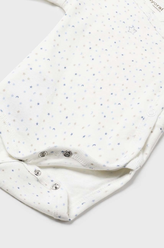 Bavlněné kojenecké body Mayoral Newborn 2788.1A.Newborn.9BYH béžová AW24