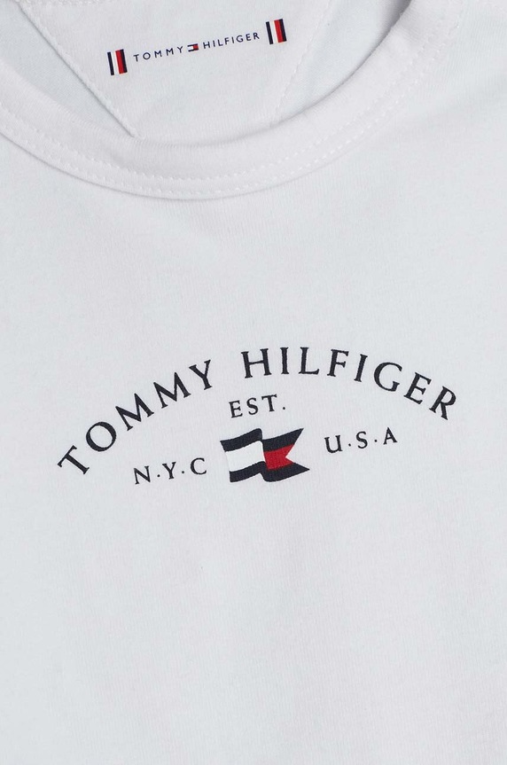 Chłopiec Tommy Hilfiger body niemowlęce 3-pack KN0KN01949.9BYH czarny