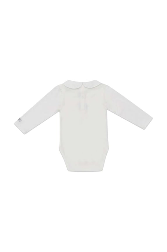 Chlapec Bavlnené body pre bábätká Donsje Davo Bodysuit Koala 3030104. biela