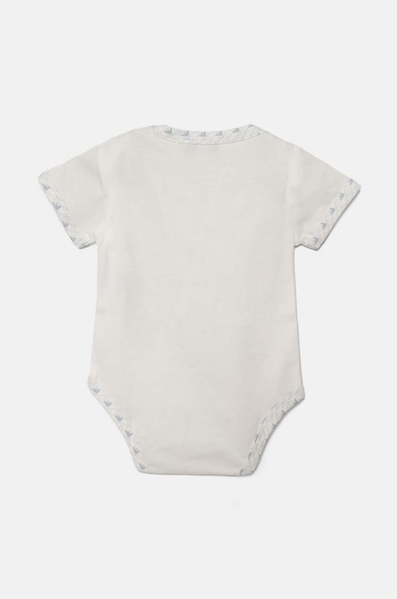 Emporio Armani body bawełniane niemowlęce 2-pack EY000010.AF10913 niebieski