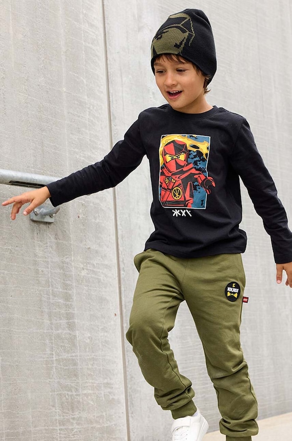 Lego longsleeve din bumbac pentru copii LWTANO 604 12011301