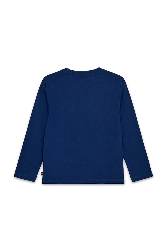 Lego longsleeve din bumbac pentru copii LWTANO 629 12011327 bleumarin AW24