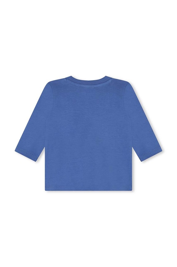Βρεφικό βαμβακερό μακρυμάνικο Kenzo Kids K60518.67.81 μπλε AW24