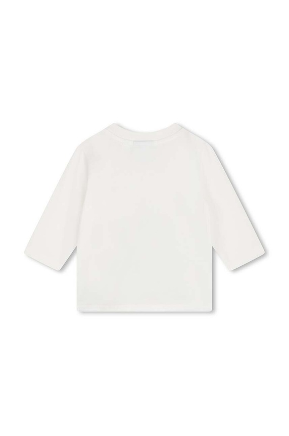 BOSS longsleeve niemowlęcy J51042. beżowy AW24