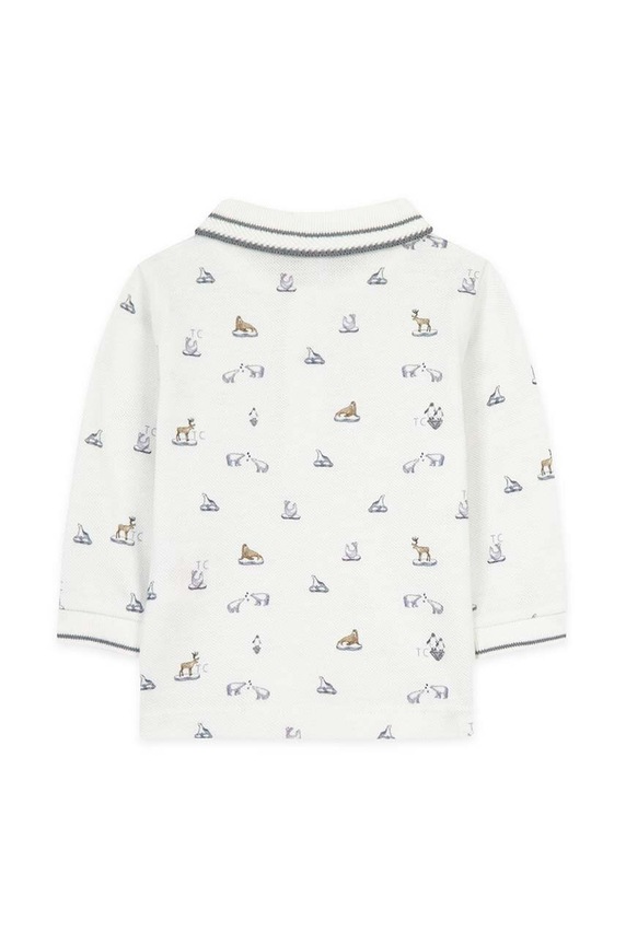 Tartine et Chocolat longsleeve bawełniany niemowlęcy TZ11071.67.74 niebieski AW24