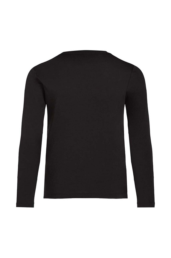 CHLAPEC Dětské tričko s dlouhým rukávem Calvin Klein Jeans IU0IU00677.128.176.9BYH černá