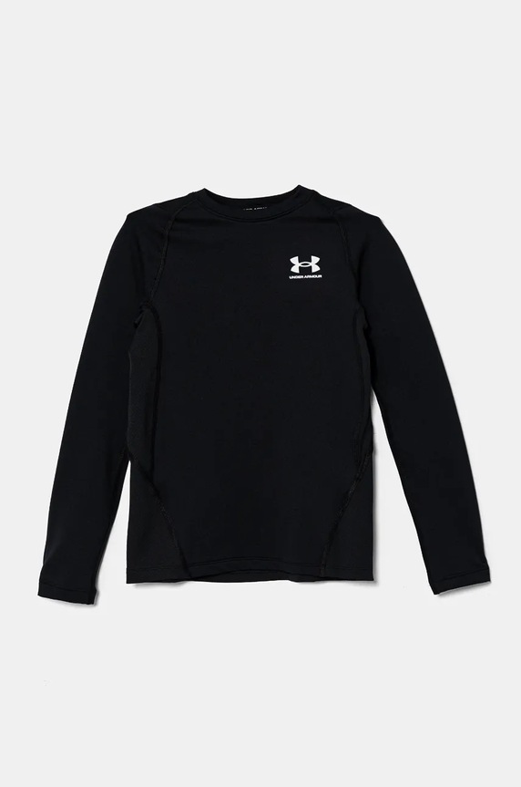 Under Armour longsleeve dziecięcy CG LS z elastanem czarny 1366372
