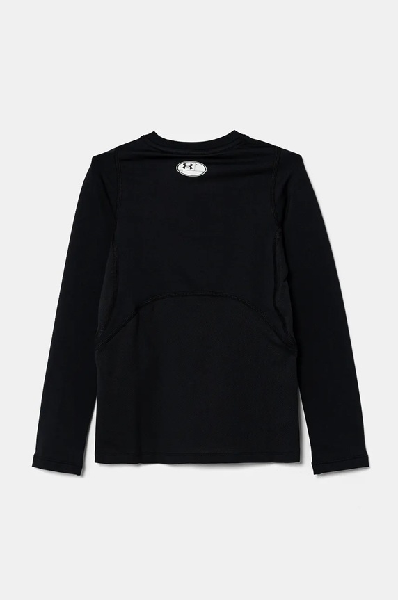 Under Armour longsleeve dziecięcy CG LS 1366372 czarny AW24