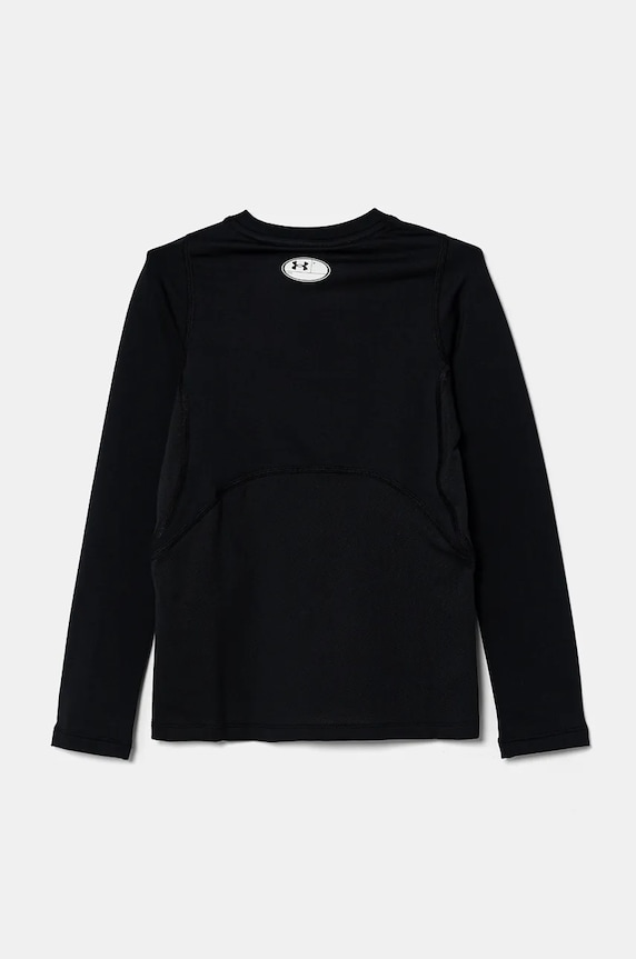 Under Armour longsleeve dziecięcy CG LS 1366372 czarny AW24