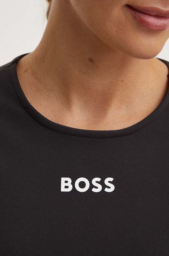 Tričko s dlhým rukávom BOSS 50520067 čierna