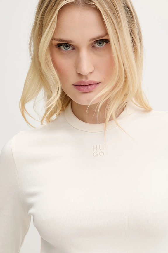 HUGO hosszú ujjú bézs 50518378