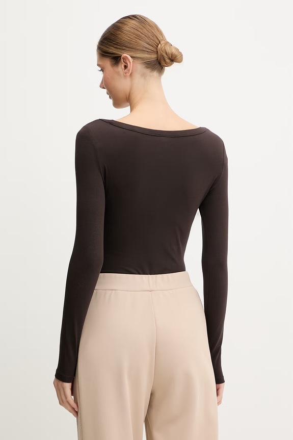 Ρούχα Κορμάκι Guess COLETTE V4YP07.J1314 καφέ