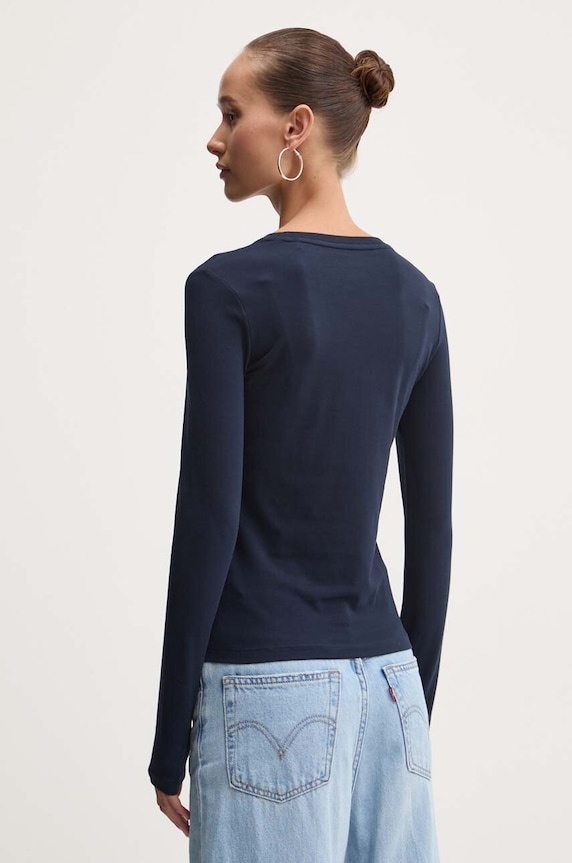 Ruházat Guess Jeans hosszú ujjú W4YI22.J1314 sötétkék