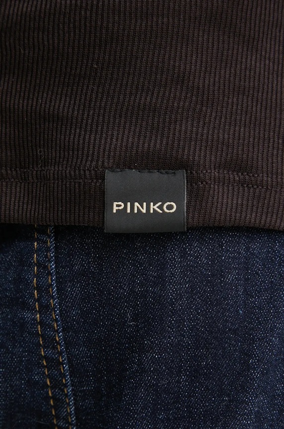 Pinko longsleeve din bumbac 104225.A24T
