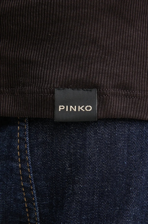 Pinko longsleeve din bumbac 104225.A24T