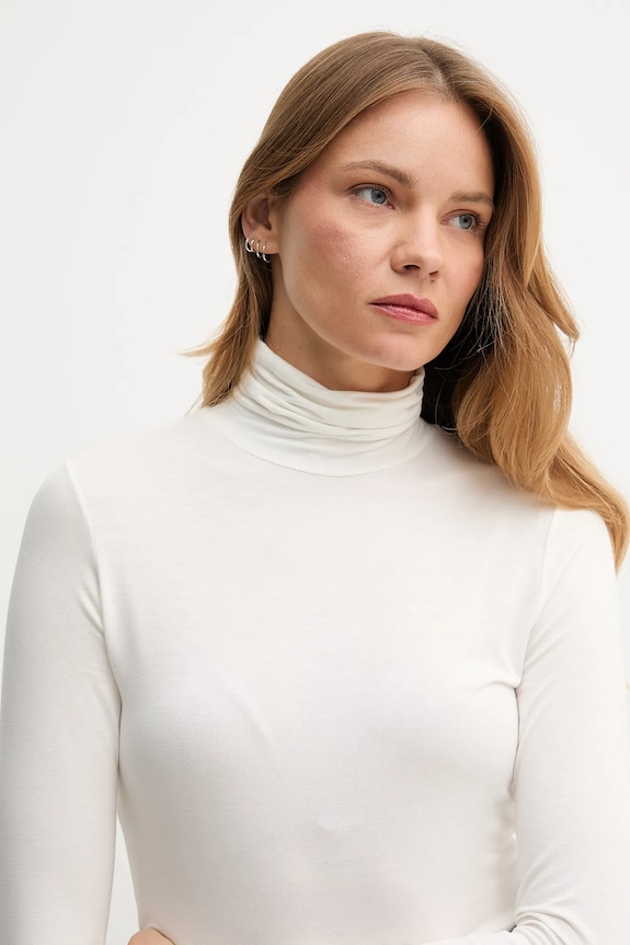 United Colors of Benetton longsleeve beżowy 3Z12D2010