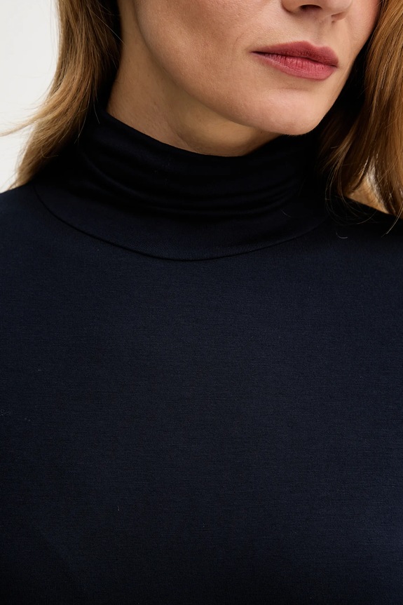 Μακρυμάνικο United Colors of Benetton σκούρο μπλε 3Z12D2010