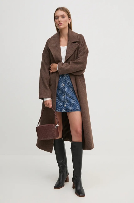 Μπλουζάκι United Colors of Benetton 3Z12D1080 λευκό AW25