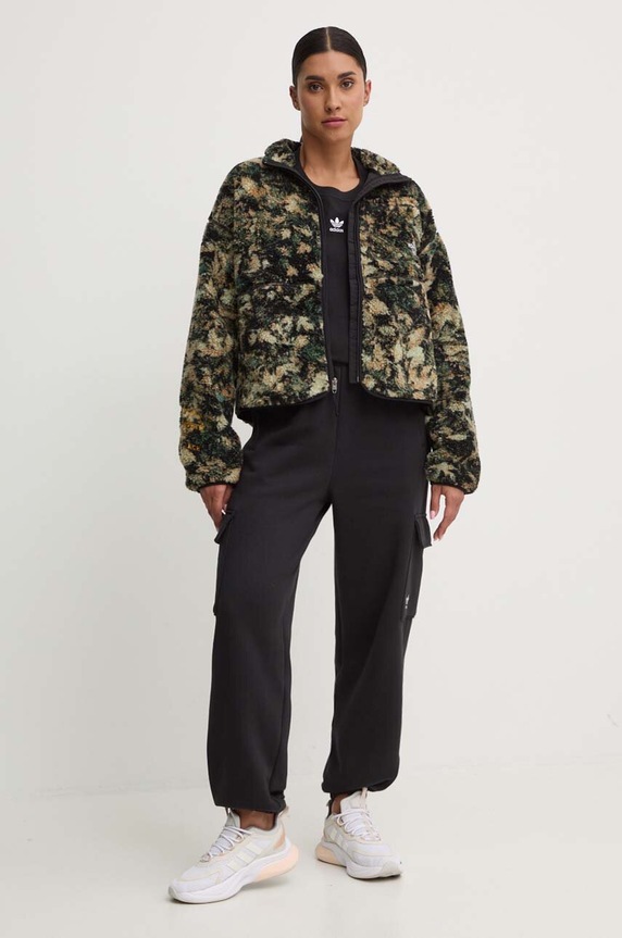 Bavlněné tričko s dlouhým rukávem adidas Originals Essential černá IW0954