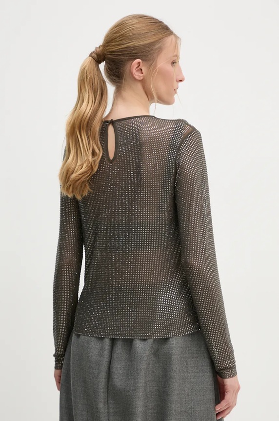 Odzież Samsoe Samsoe longsleeve SAMAGDA F24300082 zielony