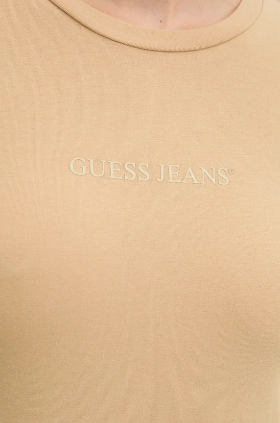 Tričko s dlouhým rukávem Guess Jeans W4BP41.J1314