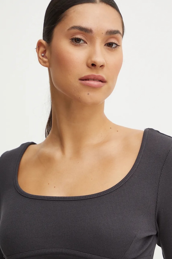 Roxy longsleeve Pretty Please szary ERJKT04211