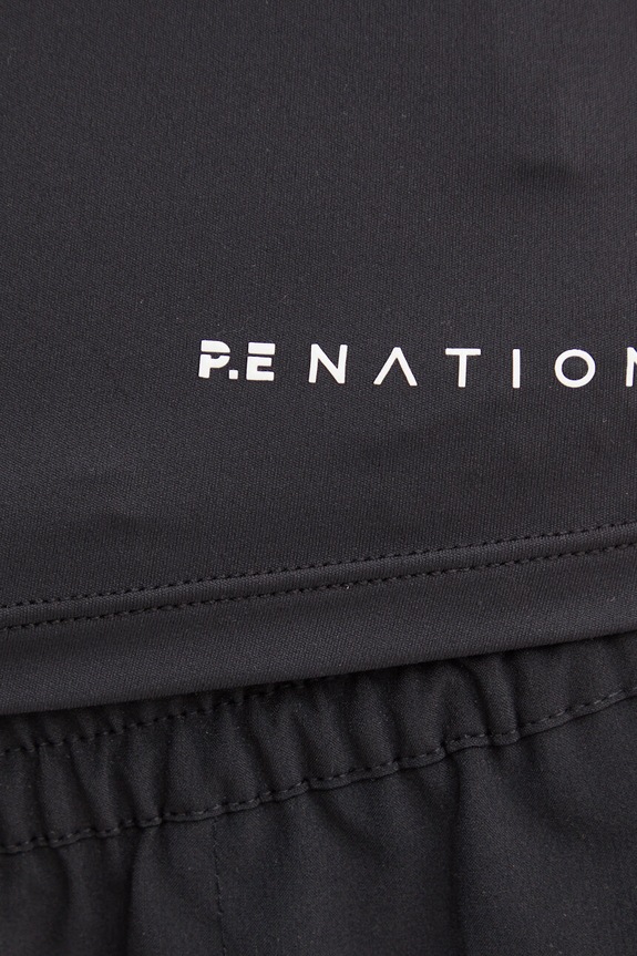Tričko s dlouhým rukávem P.E Nation Foundation Asymmetric LS 243L254 černá