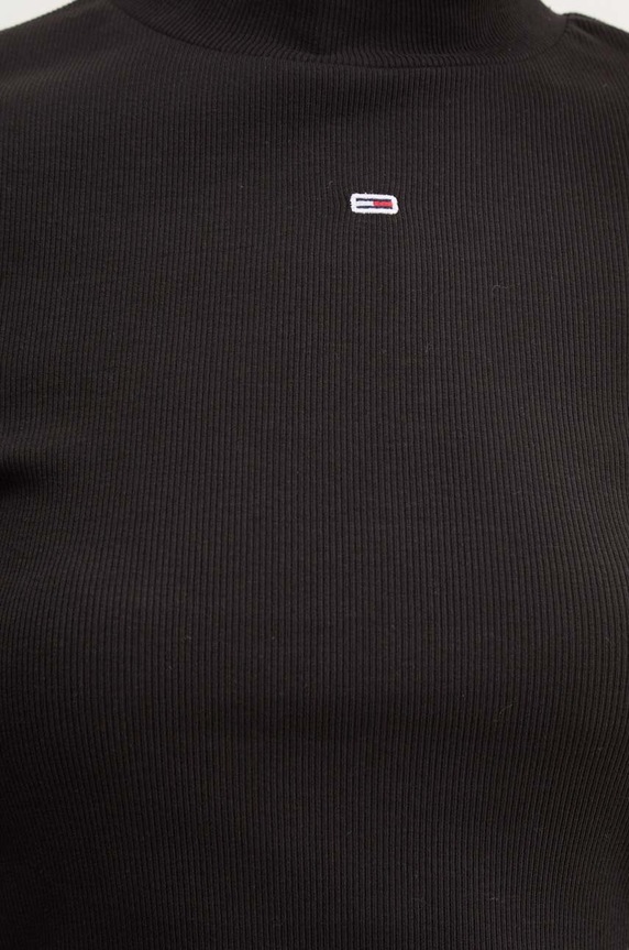 Tommy Jeans longsleeve DW0DW19830 czarny