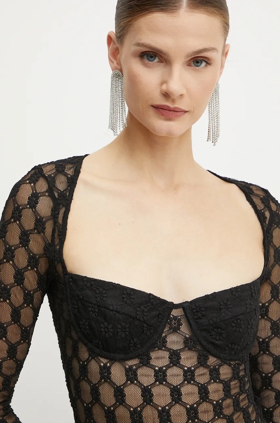 Bardot body ADONI czarny 59583TB