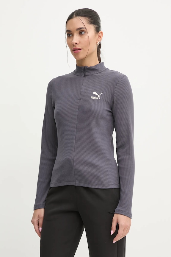 Majica dugih rukava Puma siva 626632