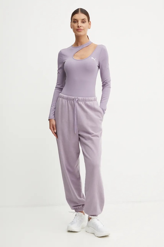 Puma body 626803 violet AW24