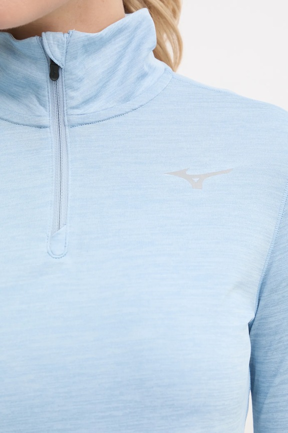 Суичър за джогинг Mizuno Impulse Core J2GAA716 син