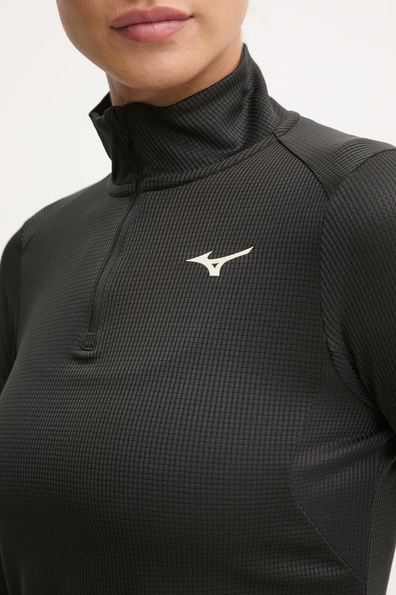 Joggingová mikina Mizuno Dryaeroflow J2GAB704 černá