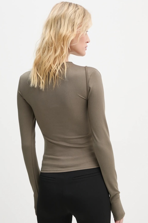 Odzież Heliot Emil longsleeve AW24.W.13.071.DG23 zielony