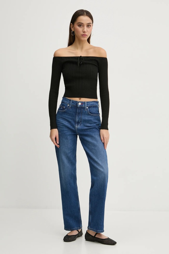 Hollister Co. sweter KI350.4258.900 czarny AW24
