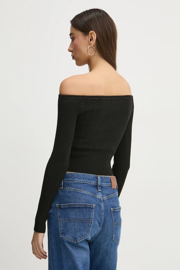 Odzież Hollister Co. sweter KI350.4258.900 czarny