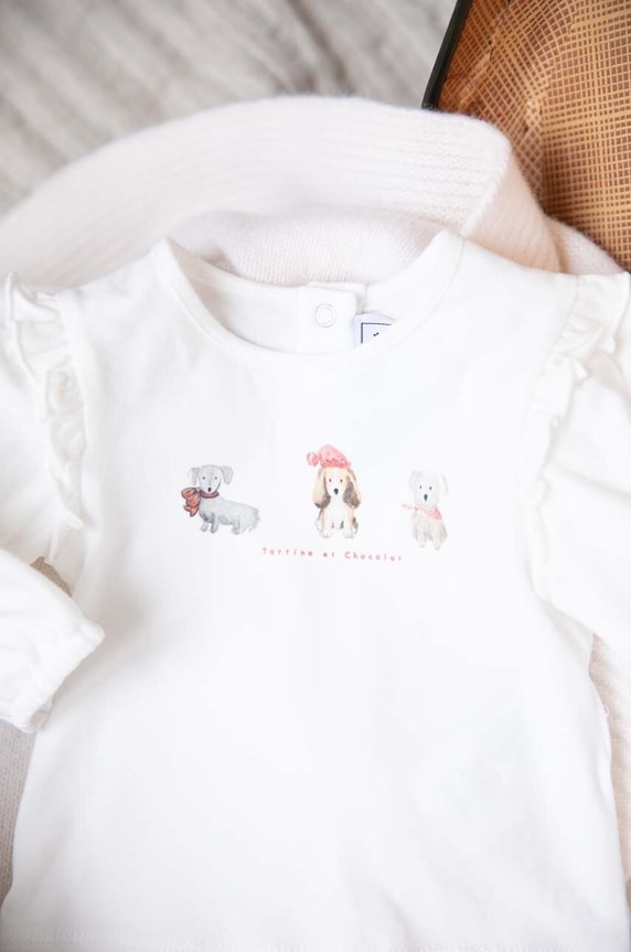 Tartine et Chocolat longsleeve bebelusi TZ10011.67.74 portocaliu